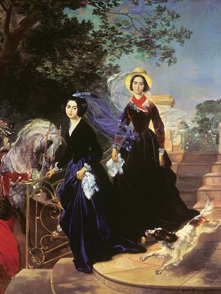 Portrait of the shishmariov sisters - Click Image to Close