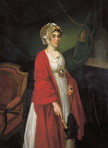Portrait of countess sheremetyeva - Click Image to Close
