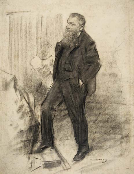 Portrait of Auguste Rodin - Click Image to Close