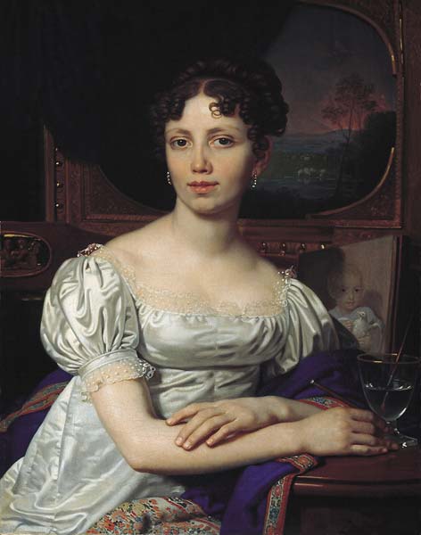Portrait of E V Rodzyanko 1821 - Click Image to Close