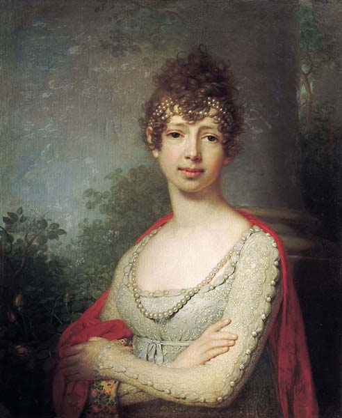 Portrait of the Great Princess Mariya Pavlovna - Click Image to Close