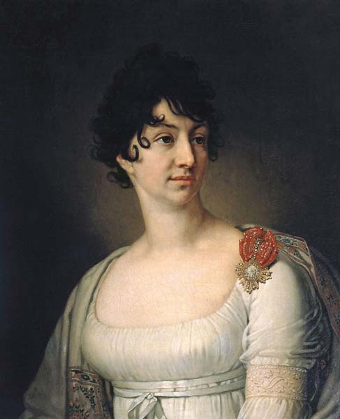 Portrait of s a rayevskaya 1813 - Click Image to Close