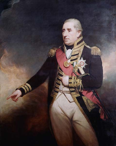 Admiral Sir John Thomas Duckworth - Click Image to Close