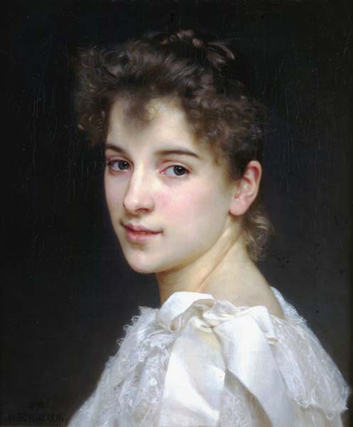 Portrait of gabrielle cot - Click Image to Close