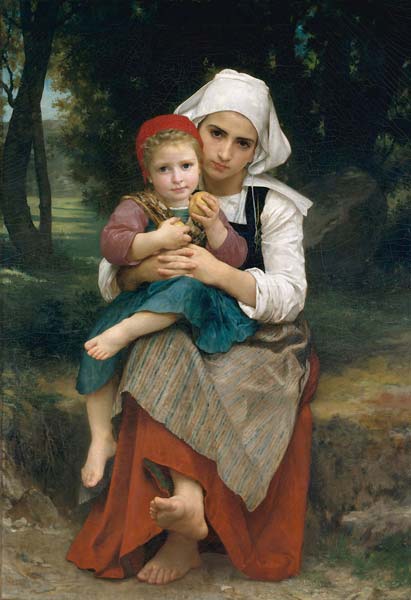 Breton brother and sister - Click Image to Close