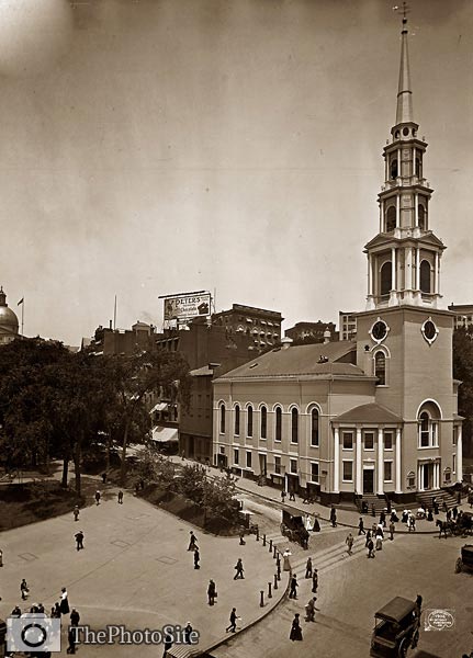 Park St. Congregational Church, Boston Massachusetts 1906 - Click Image to Close