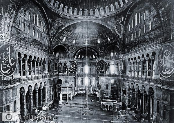 Hagia Sophia, Istanbul Turkey, 1800's - Click Image to Close