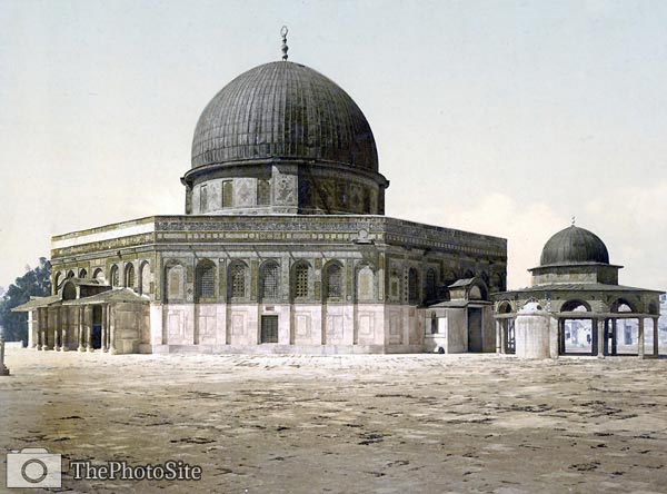 Dome of the Rock, 1890's. - Click Image to Close