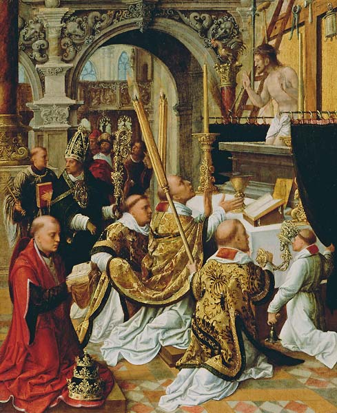 The Mass of Saint Gregory the Great - Click Image to Close