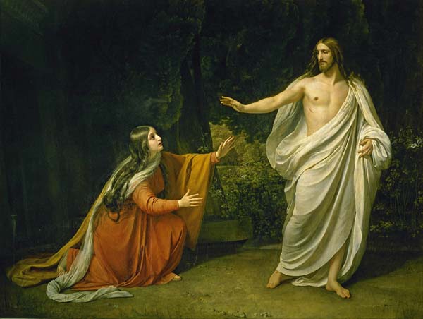 Christ's Appearance to Mary Magdalene after the Resurrection - Click Image to Close