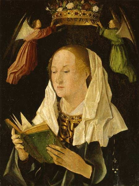 The Virgin Mary Reading - Click Image to Close