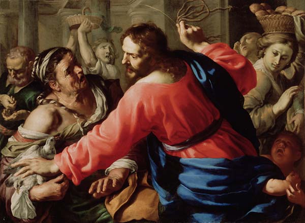 Christ Cleansing the Temple - Click Image to Close