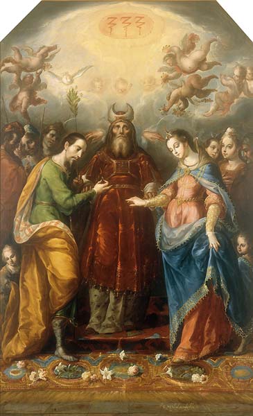 The Betrothal of the Virgin to Saint Joseph - Click Image to Close