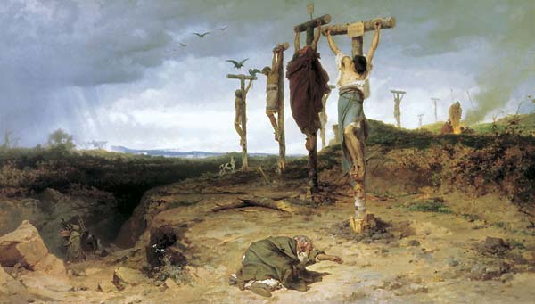 Cursed field the place of execution in ancient rome crucified sl - Click Image to Close