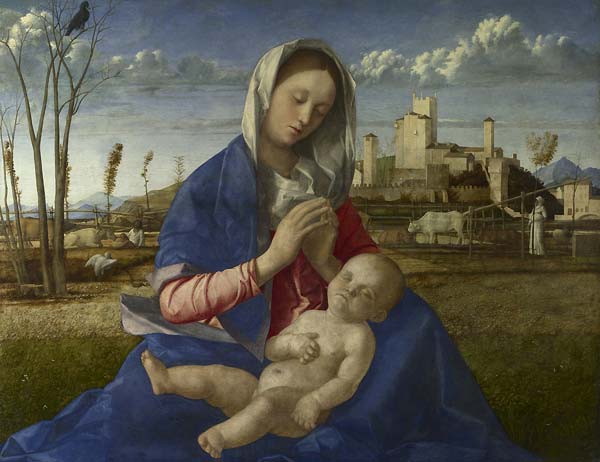 The Madonna of the Meadow - Click Image to Close