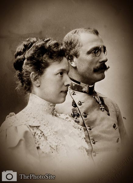 Archduke Franz Salvator of Austria, and Marie Valerie - Click Image to Close