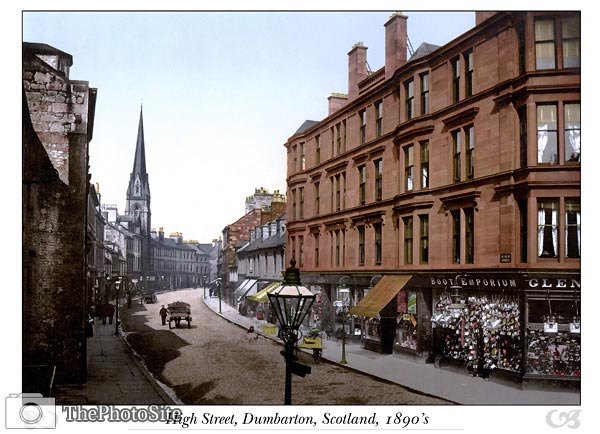 High Street, Dumbarton, Scotland - Click Image to Close