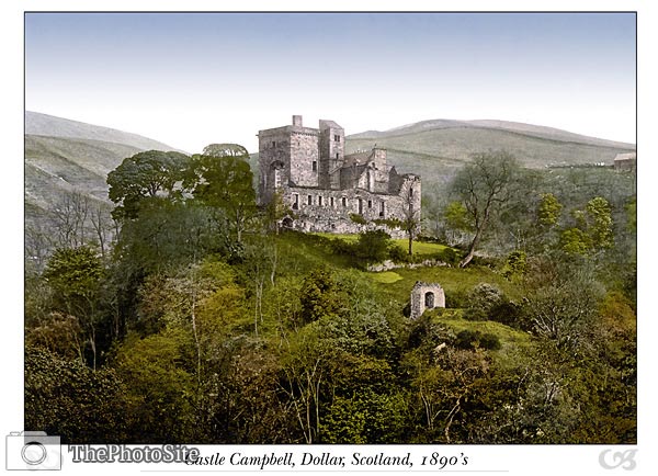 Castle Campbell, Dollar, Scotland - Click Image to Close