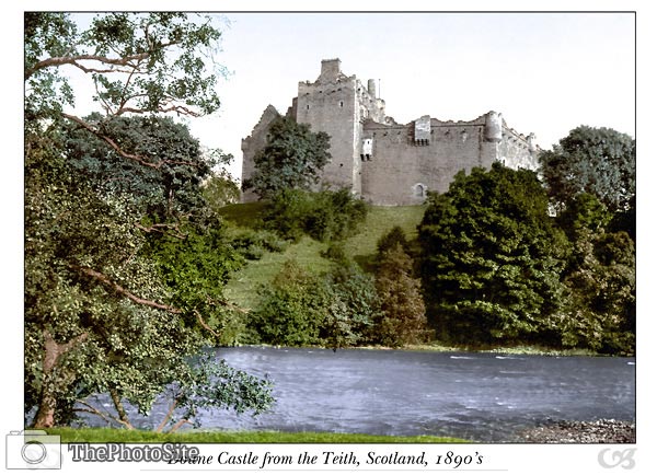 Doune Castle from the Teith, Scotland - Click Image to Close