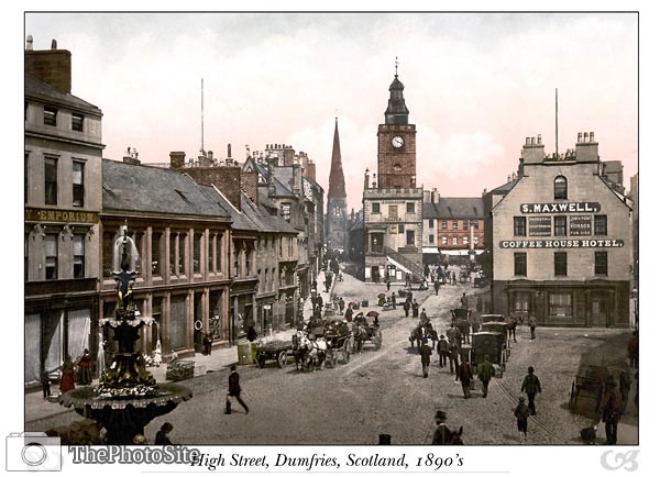 High Street, Dumfries, Scotland - Click Image to Close
