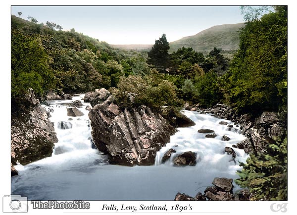 Falls of Leny, Scotland - Click Image to Close
