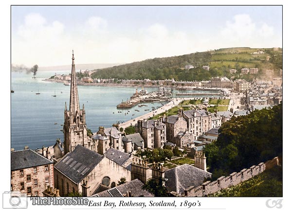 East Bay, Rothesay, Scotland - Click Image to Close