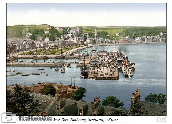 West Bay, Rothesay, Scotland - Click Image to Close