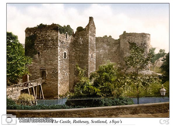 Rothesay Castle, Scotland - Click Image to Close