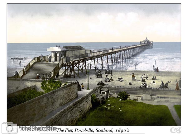 Portobello Pier, Scotland - Click Image to Close