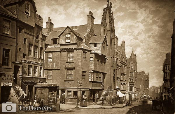 Edinburgh. The House of John Knox - Click Image to Close