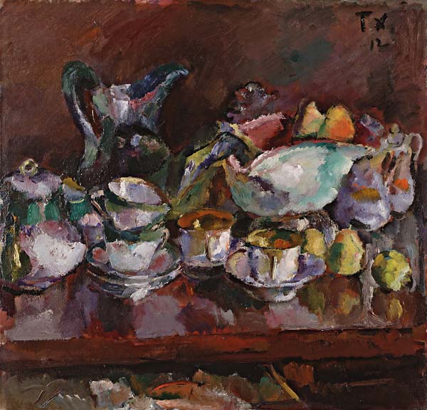 Still Life with Coffee Cups - Click Image to Close