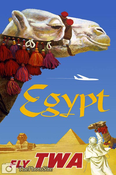 Egypt vintage travel poster - Click Image to Close