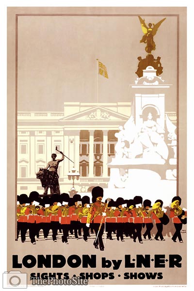 London by LNER vintage travel poster - Click Image to Close