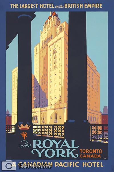 Canadian Pacific Hotel the Royal York, Poster - Click Image to Close