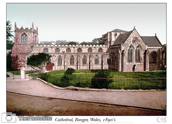 Bangor Cathedral, Wales - Click Image to Close
