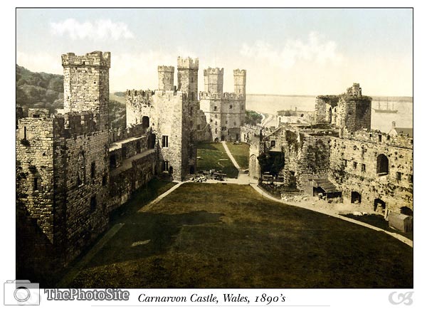 Caernarfon Castle, Wales - Click Image to Close