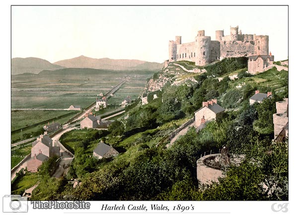 Harlech Castle, Wales - Click Image to Close