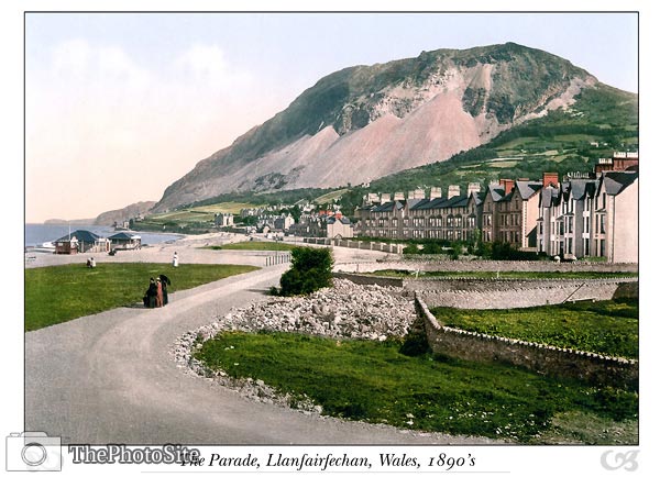 The promenade, Llanfairfechan, Wales - Click Image to Close