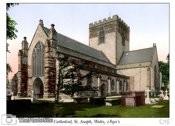 St. Asaph Cathedral, Wales - Click Image to Close