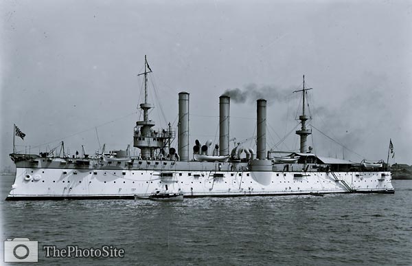 U.S.S. Brooklyn American cruiser warship - Click Image to Close