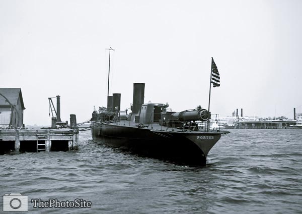 U.S.S. Porter American Torpedo Boat US Navy - Click Image to Close