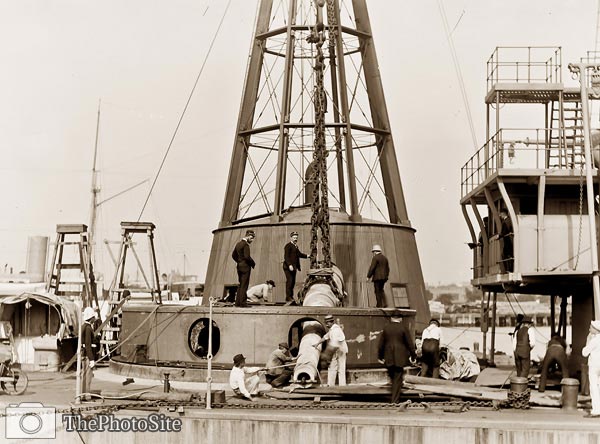 U.S.S. Miantonomoh American Turret ship - Click Image to Close