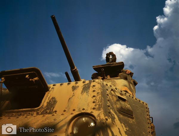 Tank sky and clouds, Fort Knox June 1942 - Click Image to Close