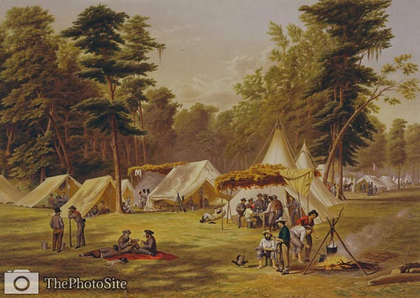 Confederate army campn war - Click Image to Close