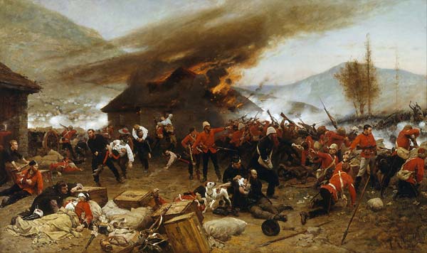 The defence of Rorke's Drift 1879 - Click Image to Close