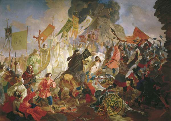 Siege of pskov by polish king stefan batory in 1581 - Click Image to Close