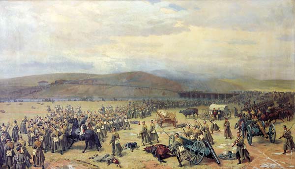 The Last Battle Near Plevna on the 28th November of the 1877 - Click Image to Close