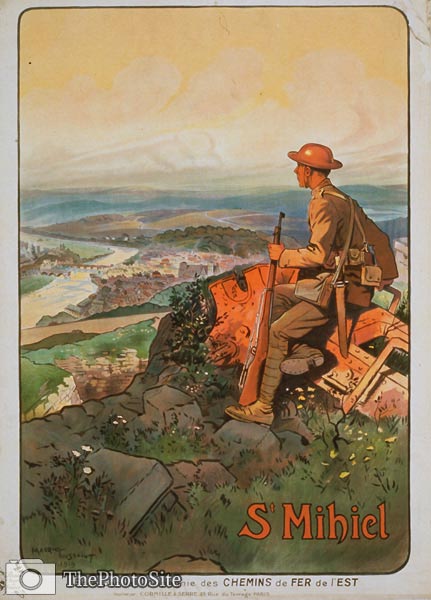 St. Mihiel French World War I Poster - Click Image to Close