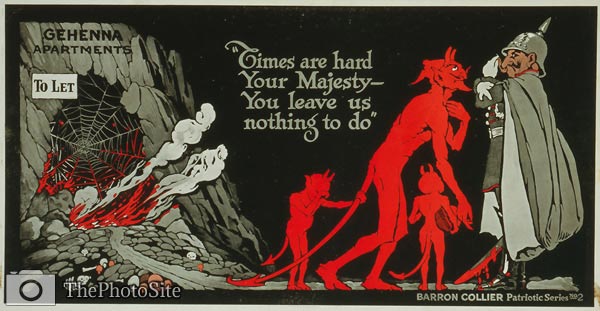 Times are hard your Majesty World War One Poster - Click Image to Close