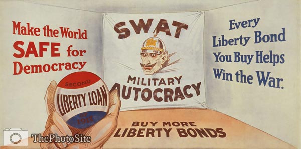 Make the world safe for democracy World War I Poster - Click Image to Close